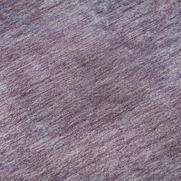 HomeRoots 10' X 14' Stylish Lavender & Teal Abstract Area Rug - Washable, UV Protected, Kid & Pet Friendly! 697884
