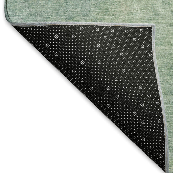 HomeRoots 8' X 10' Pale Aqua & Taupe Abstract Area Rug - Stain Resistant, UV Protected, Modern Design for Home 697888