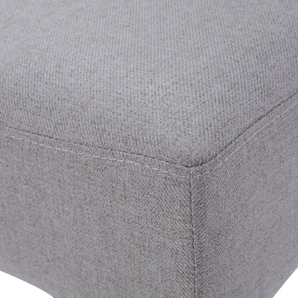 English Elm 30-inch Fabric Upholstered Barstool Set Rubberwood Frame with Lumbar Support 74503.00FLGRY