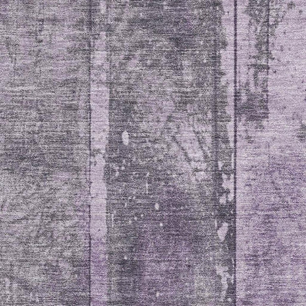 HomeRoots 8' X 10' Purple and Gray Striped Washable Area Rug – Durable, Stylish, UV-Protected for Everyday Use 698021