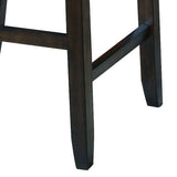 English Elm Black and Espresso Counter Height Chairs (Set Of 2)