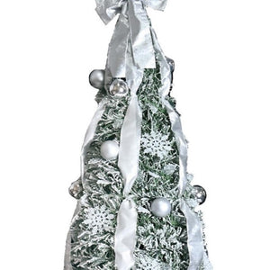 HomeRoots 6' Pre-Lit Full Spruce Christmas Tree – Decorated, Energy-Efficient, Realistic & Easy to Assemble! 698927