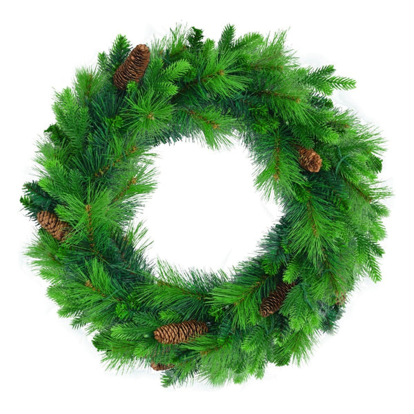 HomeRoots 6' Pre Lit Full Spruce Christmas Tree - Lifelike Foliage, 844 LED Lights & Ready-to-Use Ornaments! 698931