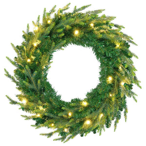 HomeRoots 6' Pre Lit Full Spruce Christmas Tree – Realistic, Energy-Efficient, and Perfect for Holiday Spaces! 698932
