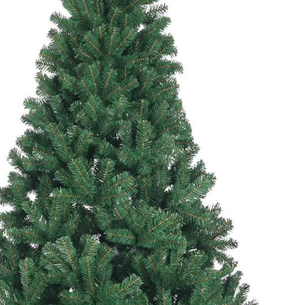 HomeRoots 8' Full Lifelike Spruce Christmas Tree - Rich Green Foliage, Easy Setup, Durable Design for Holiday Cheer 698945