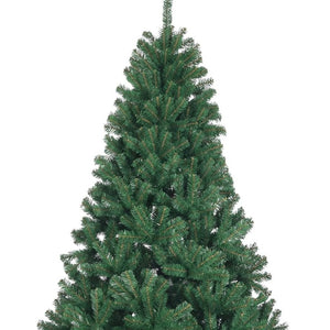 HomeRoots 8' Full Lifelike Spruce Christmas Tree - Rich Green Foliage, Easy Setup, Durable Design for Holiday Cheer 698945