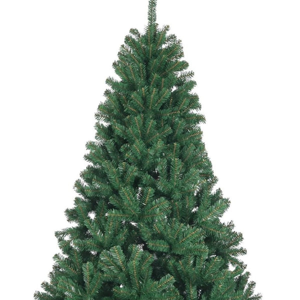 HomeRoots 8' Full Lifelike Spruce Christmas Tree - Rich Green Foliage, Easy Setup, Durable Design for Holiday Cheer 698945