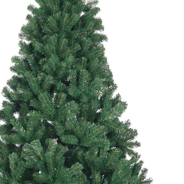 HomeRoots 7.5' Pre-Lit Full Spruce Christmas Tree - Lush Green Elegance with 300 Lights, Easy Setup & Storage 698947