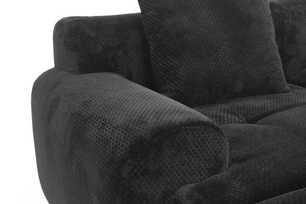 English Elm Loveseat Modular Floor Sectional Tufted Cloud Cushion Sofa for Small Living Spaces W5385P455456