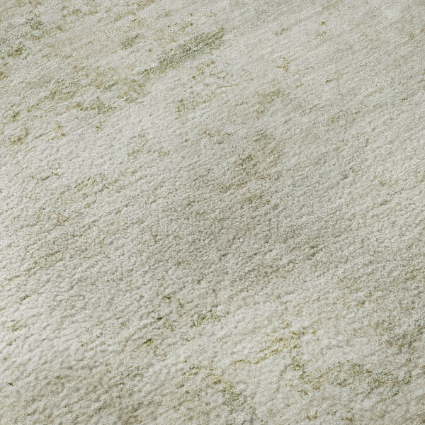 HomeRoots 10' X 14' Abstract Washable Area Rug in Linen & Beige - Durable, UV-Protected, and Stylish Design for Any Home 699160