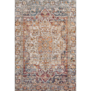 HomeRoots 9' X 12' Elegant Copper Gray & Ivory Washable Area Rug – UV Protected, Stain Resistant, Durable Design 699345