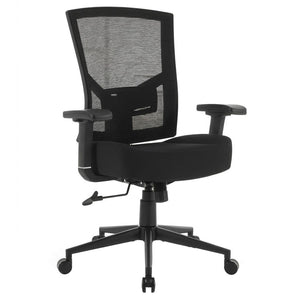 English Elm Big and Tall Ergonomic Mesh Chair 600lb Capacity Lumbar Support Memory Foam Seat W1521P483028