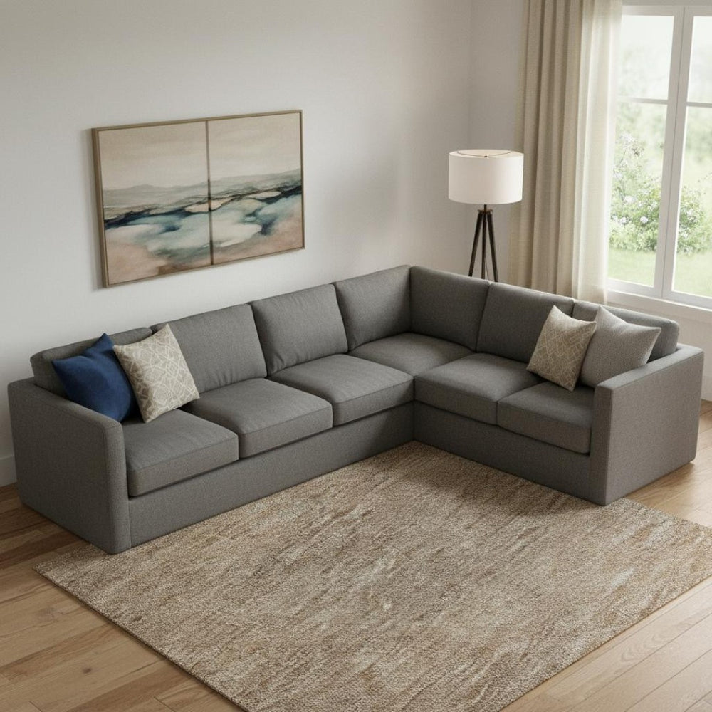 HomeRoots 10' Washable Beige and Brown Striped Area Rug with UV Protection for Durable Living Spaces & Style 699538