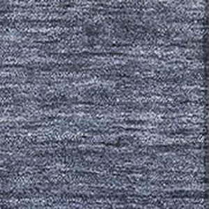 HomeRoots 5' Blue & Sky Blue Striped Washable Area Rug – UV Protected, Stain Resistant, Ideal for Modern Spaces 699546