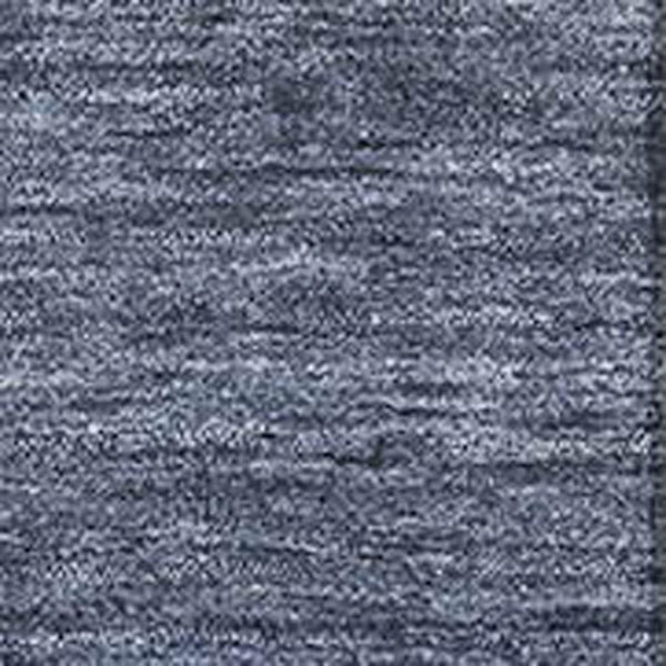 HomeRoots 5' Blue & Sky Blue Striped Washable Area Rug – UV Protected, Stain Resistant, Ideal for Modern Spaces 699546
