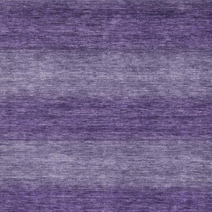 HomeRoots 5' X 8' Purple & Lavender Striped Area Rug - Washable, UV Protected, Stylish & Durable Design 699558