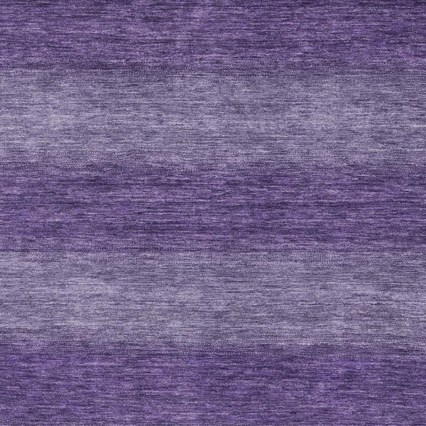 HomeRoots 10' X 14' Purple And Lavender Striped Area Rug - Washable, UV-Protected, Durable & Stylish for Homes 699562