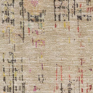 HomeRoots 8' X 10' Beige Red Pink Oriental Washable Area Rug with UV Protection - Elegant, Durable, and Easy Care! 699578