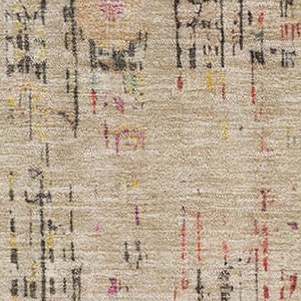 HomeRoots 8' X 10' Beige Red Pink Oriental Washable Area Rug with UV Protection - Elegant, Durable, and Easy Care! 699578