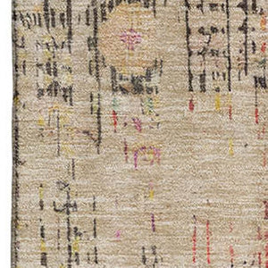 HomeRoots 10' X 14' Beige Red & Pink Oriental Washable Area Rug - UV Protected, Stain Resistant & Durable Design 699580