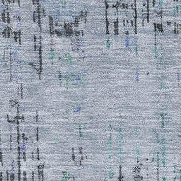 HomeRoots 8' X 10' Washable Blue Green Charcoal Oriental Area Rug - UV Protected, Non-Slip, Stylish & Durable 699584