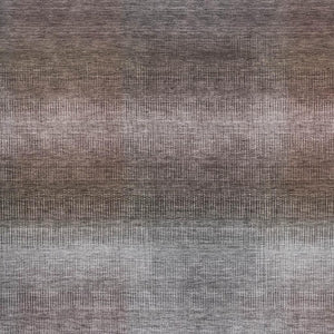 HomeRoots 5' X 8' Stylish Brown Copper & Gray Striped Washable Area Rug with UV Protection for Any Room 699594