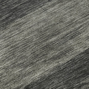 HomeRoots 5' X 8' Gray Copper Brown Striped Washable Area Rug - Stylish, Durable, UV Resistant for Any Space 699630