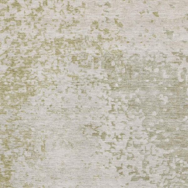 HomeRoots 8' X 10' Beige & Ivory Abstract Washable Area Rug – Stain Resistant, UV Protected, Stylish & Durable! 699638