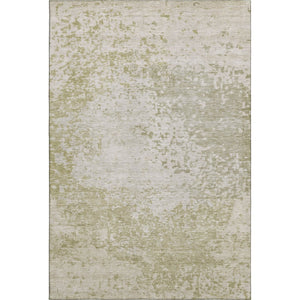 HomeRoots 10' X 14' Beige and Ivory Abstract Washable Area Rug - Durable, Stylish, UV Protected for Family Homes 699640