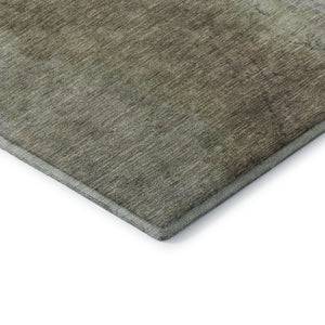 HomeRoots 5' X 8' Stylish Taupe and Beige Abstract Area Rug - Durable, Washable, UV-Protected for Homes 699814