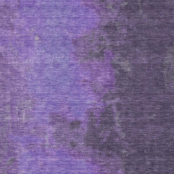 HomeRoots 9' X 12' Eggplant & Purple Abstract Area Rug – Washable, UV-Protected, Stylish & Durable for Homes 699829