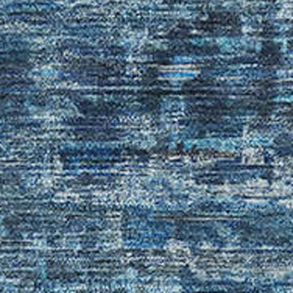 HomeRoots 9' Blue and Navy Oriental Washable Area Rug - UV Protected, Stain Resistant, Durable for Homes 699902