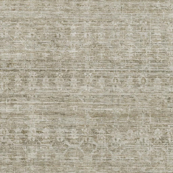 HomeRoots 8' X 10' Washable Taupe & Beige Striped Area Rug - Durable, Stain-Resistant, UV Protected, Non-Slip 699979