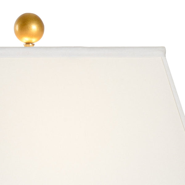 Chelsea House Peacock Hand‑Painted Ceramic Lamp With Gold Leaf Feather Motif — Slim 33" Accent Light For Narrow Spaces 69998