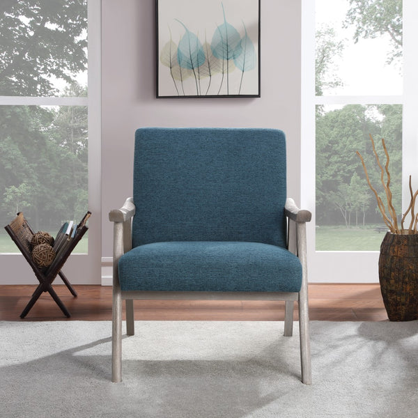 OSP Home Furnishings Weldon Armchair Azure