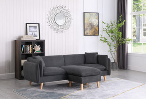 English Elm Brando Modular Sectional Sofa with Chaise Pocket Coil Support for Living Rooms B2749P413234