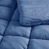 Intelligent Design Dream Puff Casual Down Alternative Comforter Set ID10-2312 Navy