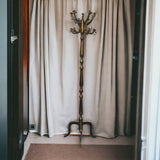 English Elm Metallic Coat Stand