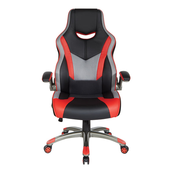 OSP Home Furnishings Uplink Gaming Chair Red