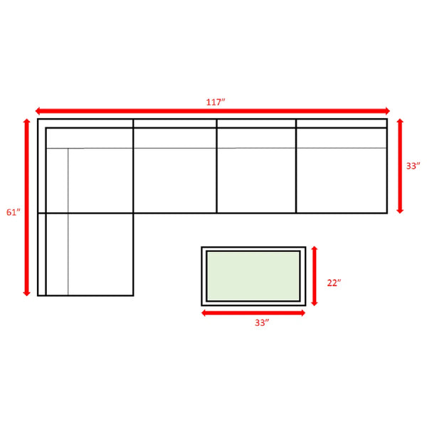English Elm 4-Person Wicker Seating Set – Fully Assembled With Plush Cushions & Glass Coffee Table For Outdoor Bliss B120S00214