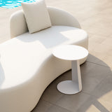 Sunny Isles Side Table White 704020 Zuo Modern