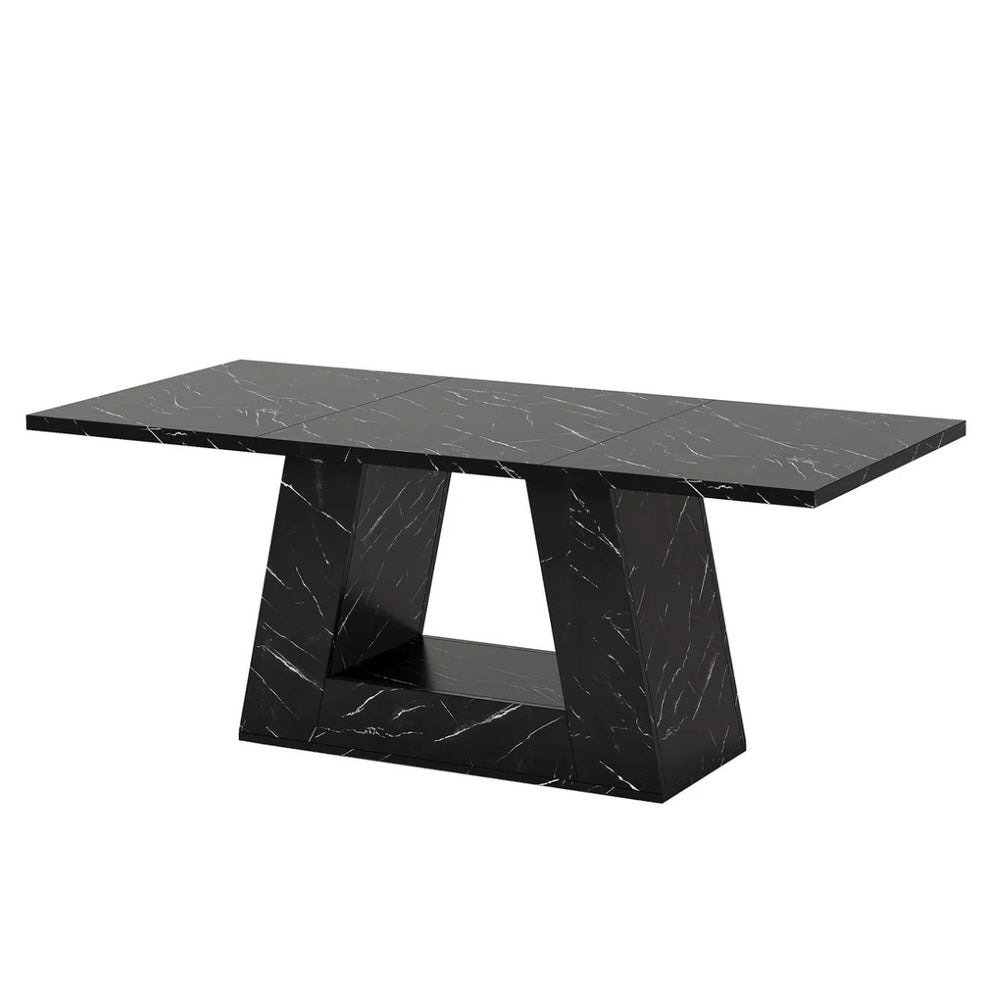 English Elm Executive Home Office Desk with Warm Wood Grain Finish and Spacious 63 Inch Worksurface T3971P461479