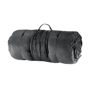 English Elm Poly Chenille Square Floor Pillow Cushion Plush 24x24 Inch Soft Polyester Seat Pad for Cozy Living Spaces Charcoal 26.77 L x 12.4 W x 12.4 H B035P280525