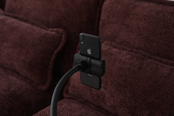 English Elm United We Win 106" U-Shape Sectional Sofa - Comfy Chenille Couch With Usb Ports, Storage Ottoman & Pillows W1568S00235-GIGA