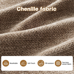 English Elm Cloud Sectional Sofa – Premium Chenille Fabric, Tufted Backrest & Flexible Layouts For Modern Homes W714S01376