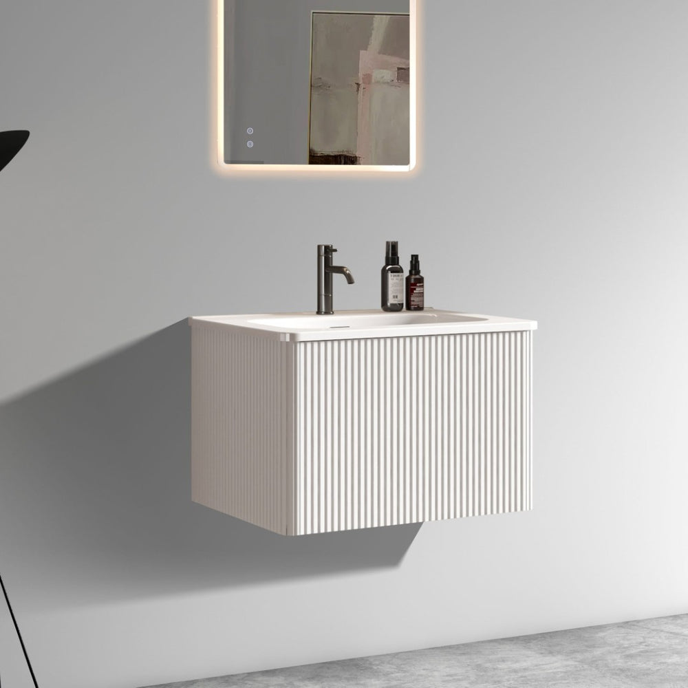 English Elm U059-etna24w-301 Floating Wall Mount Vanity Striped Cabinet Integrated Ceramic Basin W1865P164728
