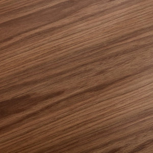 English Elm Round Storage Coffee Table with Drawer Ash Wood Grain Matte Finish Modern Living Room Walnut W2085P384594