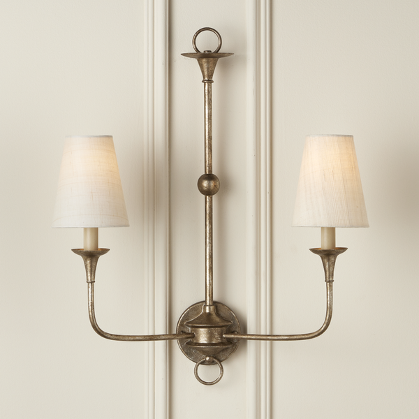 Ivory Handcrafted Grasscloth Tapered Chandelier Shade – Artisanal Elegance for Modern Spaces