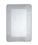 Elemental Antique Mercury Glass Wall Mirror - Elegant Full-Glass Design for Any Stylish Space