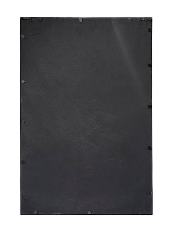 Jamie Young Co. Fractured Hammered Iron Rectangle Wall Mirror Brass Metal, Iron,Mdf,Mirror 6frac-misl